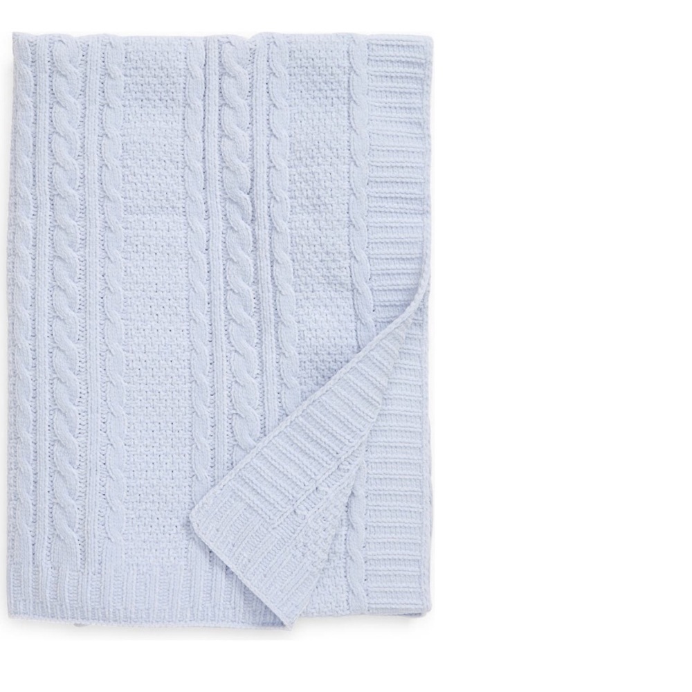 Baby Cable Knit Blanket